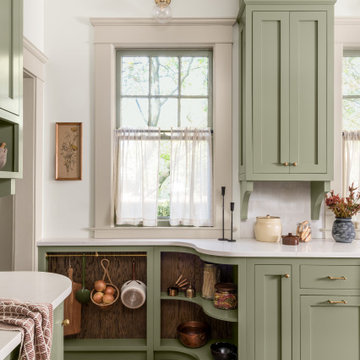 English Cottage Inspired Kitchen Renovation in Decatur