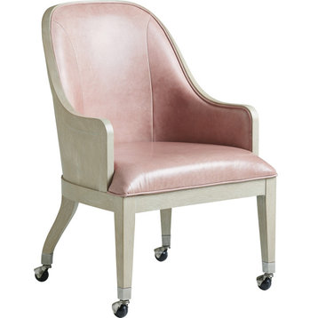 Maddox Game Chair Ivory, Pink