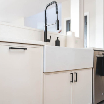 Graywood and Copper Kitchen