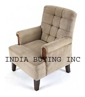 Industrial leather and canvas furniture from India buying inc