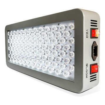 300W LED Grow Light, 12-Band Full Spectrum for Dual Veg/Flower