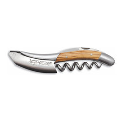 Laguiole Corkscrew, Olive Wood Handle - Products