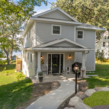 Delavan Lake Cottage Receives a Face 'Lift'