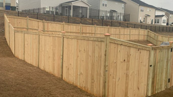 Backyard Wood Fence