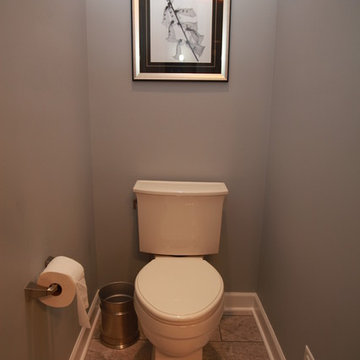 Contemporary Bathroom Remodel in Aurora, IL