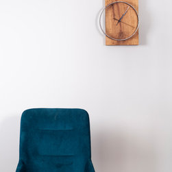 Wood&Steel wall clock - Wall Clocks
