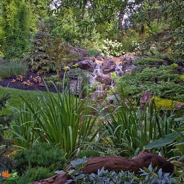 The waterfall garden