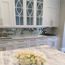 Reflections Glass Mirror Beveled Back Splash Wall Tile - Anaheim, CA - Wall And Floor Tile