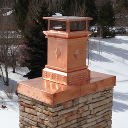 Copper Chimney Caps, Shrouds and Pots - Products