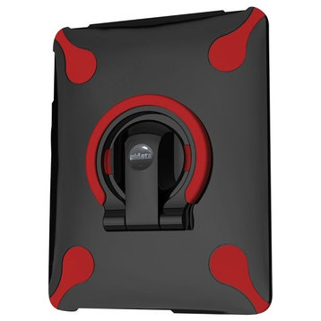 Aidata, MultiStand, Tablet, Black Shell, Black-Red Ring