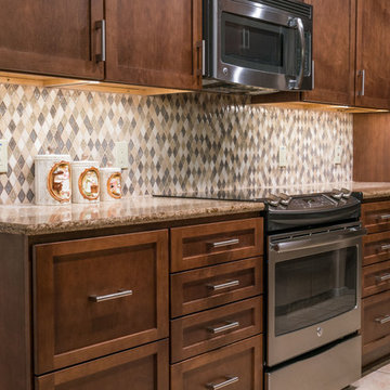 Kitchen Remodeled for more Storage