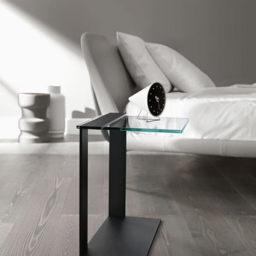 Joliet Black Side Table, Tonelli Design