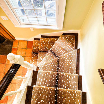 Cape Town Collection Antelope Stair Runner Installation