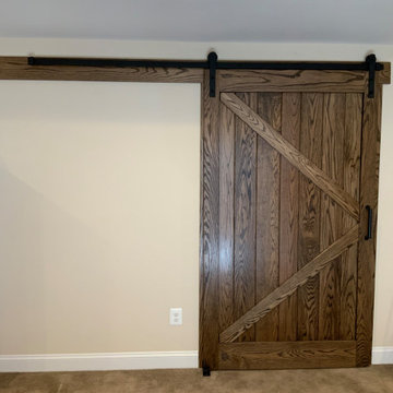 Rustic Oak Barn Door