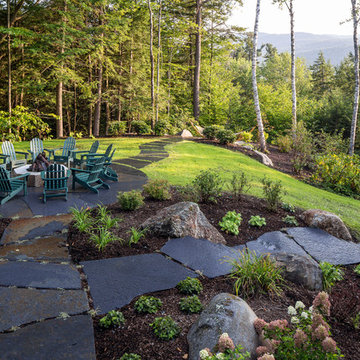 Perched Lake and Mountain Views