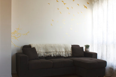 Gold Bird Mural