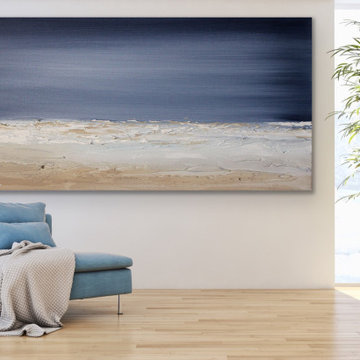 Original Handmade Modern Abstract Custom Art for Modern Contemporary Interiors