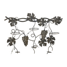 Wall wine rack
