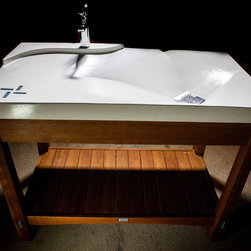 Stikine sink: A concrete casting - Bathroom Sinks