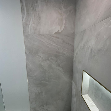 Guest Contemporary Modern Bathroom Remodeling in Cypress