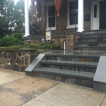 Flagstone Walkway in Washington DC, Premium Thermal Cut - 16th St Heights