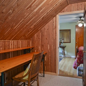 Attractive New Sunroom/Garage with Attic Space Converted into a Game Room/Study