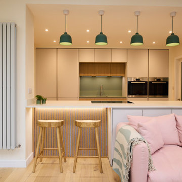 Scandi Kitchen and Living Space