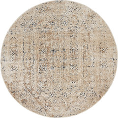 Unique Loom Grand Sofia Beige 7' x 10' Rug