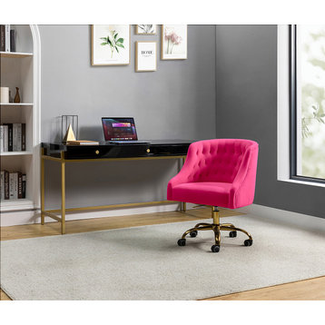 Home Office 2-Piece Furniture Set, Fuchsia