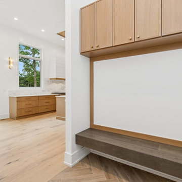 Functional Elegance in the Garage Entryway