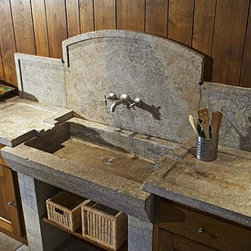 Kitchen Stone Sinks Antique (Mediterranean Style) - Kitchen Sinks