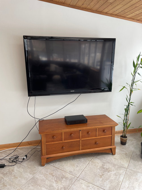 what height tv stand?
