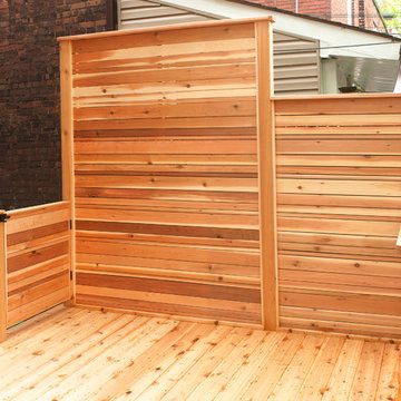 Cedar decks