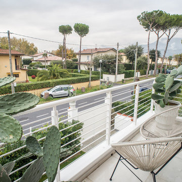 Ristrutturazione di villa su tre piani a Forte dei Marmi