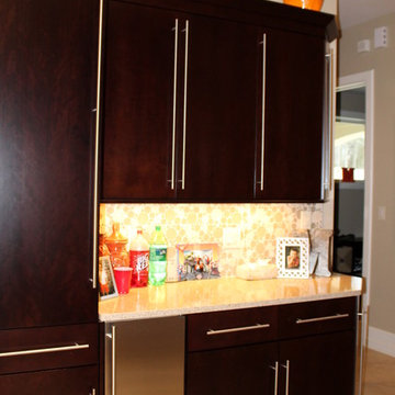 Contemporary, Espresso, Flat (Bedford,IN)