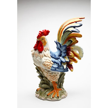 Rooster Figurine, 15"