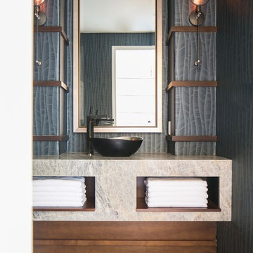 Solana Beach Residence | Powder Room