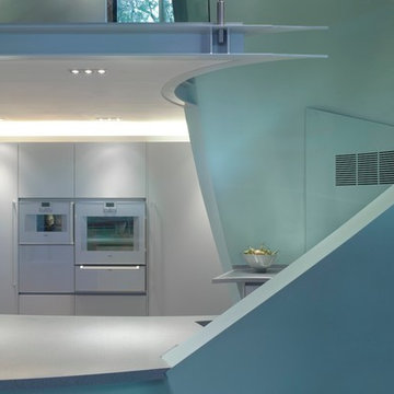 Colourful kitchens