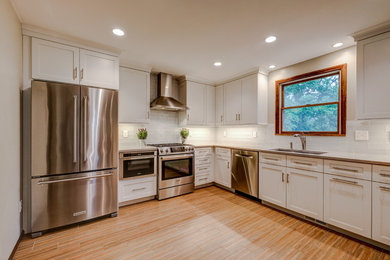 Inspiration for a transitional kitchen remodel in Other