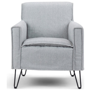 Warren Accent Chair with Hairpin Legs