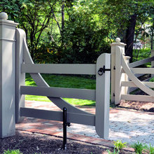 Paved entryway