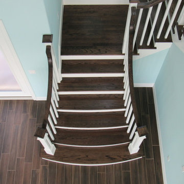 Box Newel/ Radius Flare Project. Hill Res. Satellite Bch FL