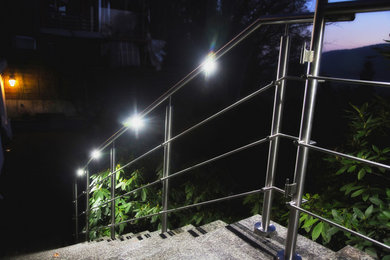 Geländer mit Hochleistungs-LED Modulen