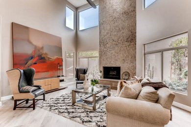 Inspiration for a living room remodel in Phoenix