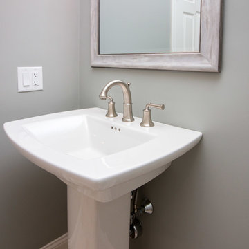 Modern Edimax Astor shower tile wall bath remodel w/ swanstone shower pan