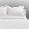 Unwashed Pure Flax Linen Sheets Set | White, Full