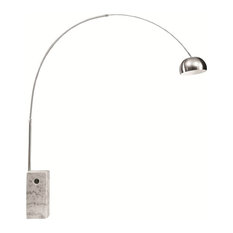 Fine Mod Imports  Arch Lamp Big Base, White