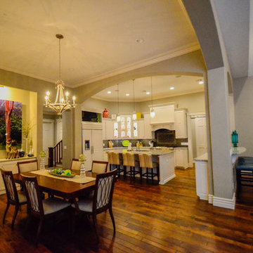 Joplin Transitional Kitchen & Dining Area