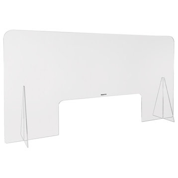 47.24" Wide Countertop Protective Sneeze Guard by Mount-It!