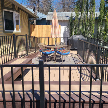 Composite Deck and Access Ramp in Central Austin